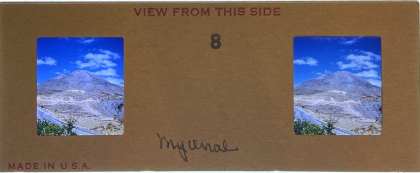 Mycenae view 10, Greece, 1955, Personal Realist