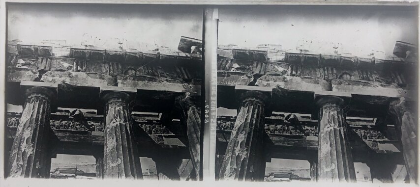 View of Acropolis 002, Personal Glass, 1930