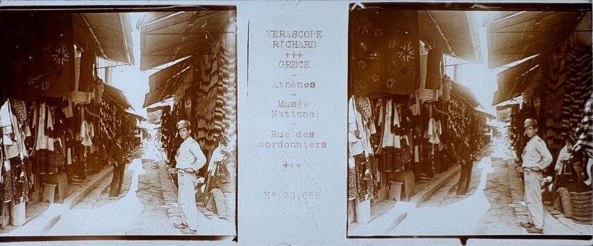 Central market at Athens, 1930, Greece
