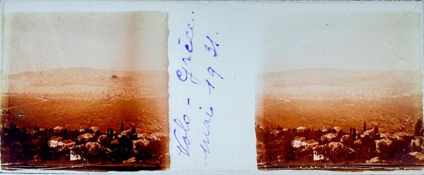 Volos from the hill, 1931, Greece