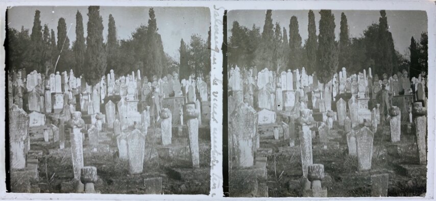 Old cemetery at Salonique - Thessaloniki, Greece