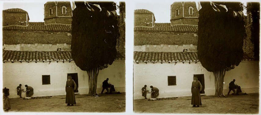 Salamina, Faneromeni Monastery, Personal Collection Glass, 1930, Greece (8)