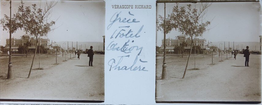 Aktaion Hotel, Phaliro, Verascope, 1911, Greece