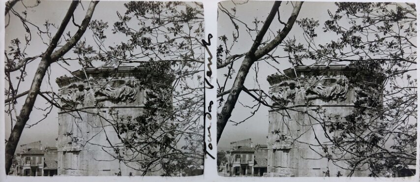 Views of Athens and roads 31, Personal Glass, 1930