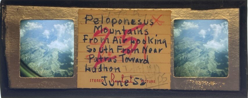 Peloponisos from Air, Greece, 1952, Personal Realist