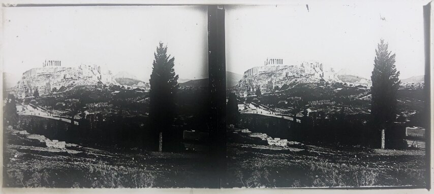 General view of Acropolis 2, Personal Glass, 1930, Greece