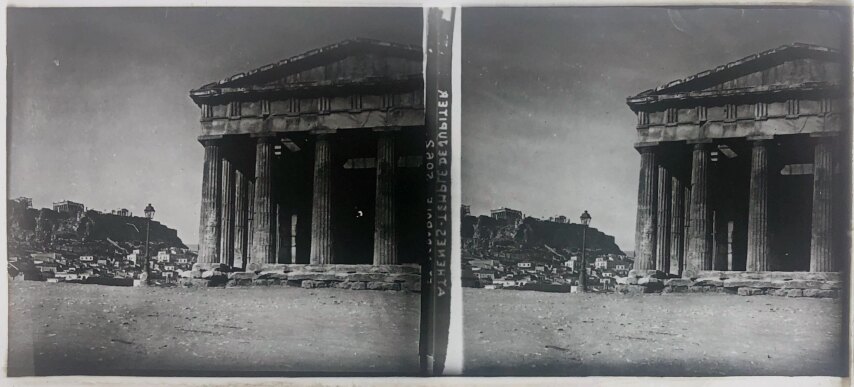 View of Acropolis 004, Personal Glass, 1930