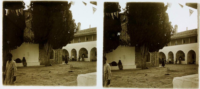 Salamina, Faneromeni Monastery, Personal Collection Glass, 1930, Greece (9)