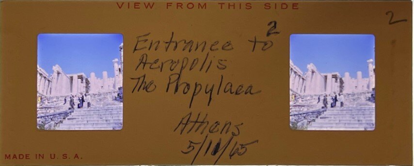 Acropolis Propylaea 11 May 1965, Athens - Realist, Greece.jpg