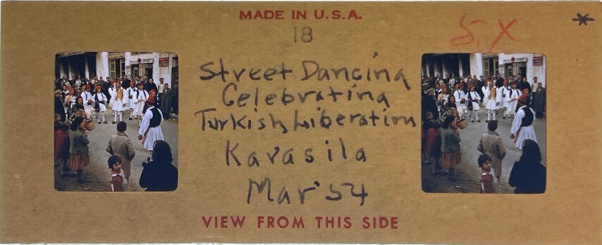 Street Dancing at Kavasila Ilias, Greece, 1954, Personal Realist