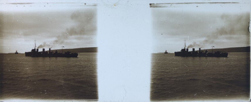 Boat outside Syros, Personal, 1911, Greece
