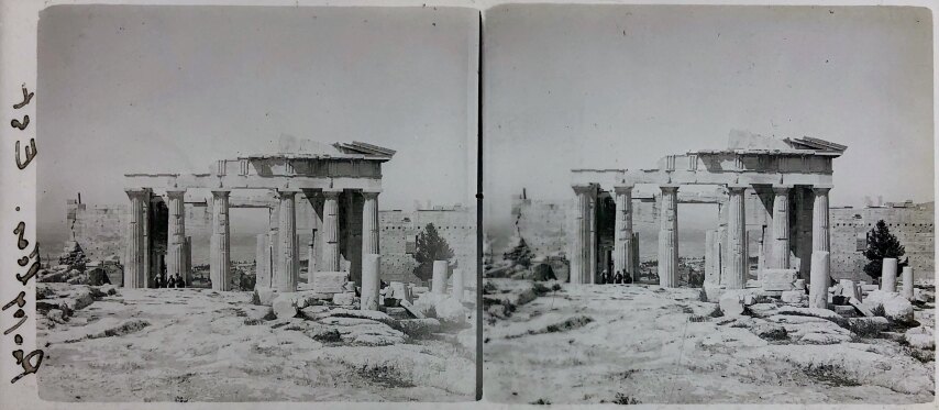 Views of Athens and roads 30, Personal Glass, 1930