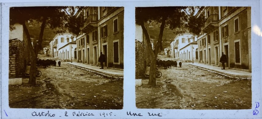 Astakos, main road, 2 February 1915, Greece