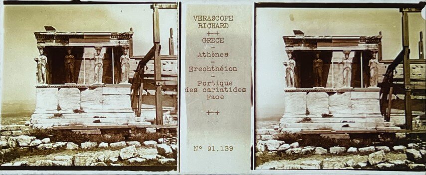 Fron of Cariatides Athens - Glass, Greece.jpg
