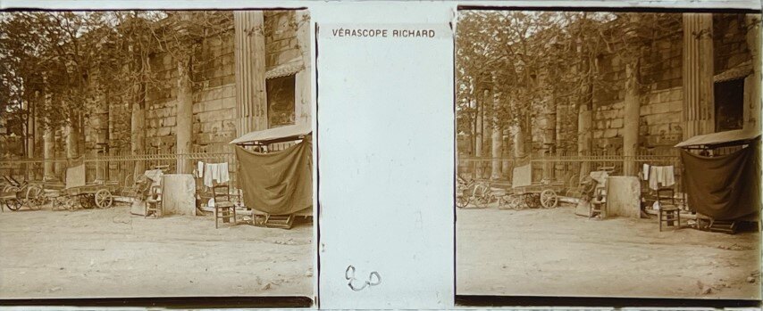 Merchants outside Acropollis Athens - Glass, Greece.jpg