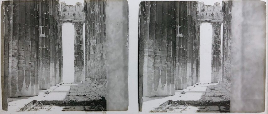 View of Acropolis 035, Personal Glass, 1930