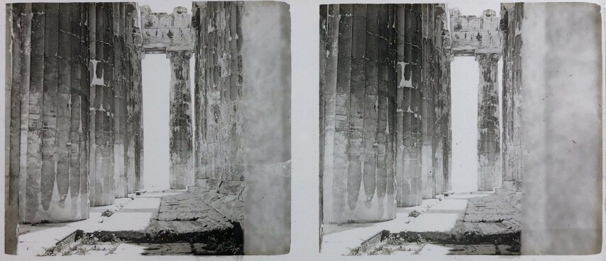 View of Acropolis 037, Personal Glass, 1930