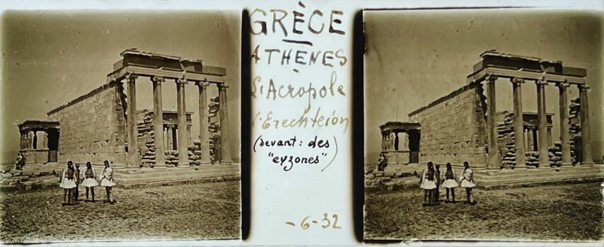 Evzones Tsoliades at Parthenon Athens - Glass, Greece.jpg