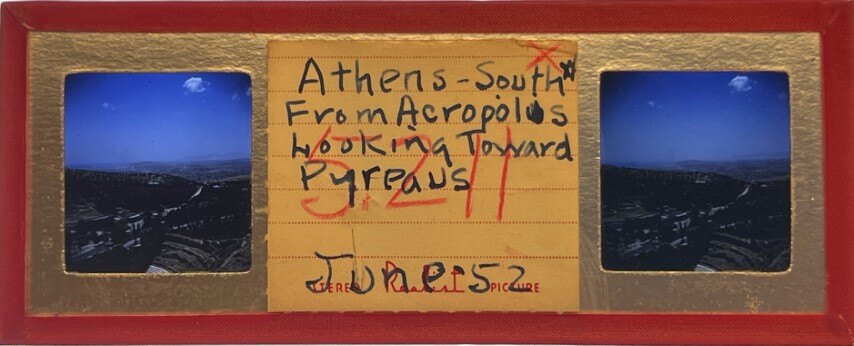 Athens South from Acropolis looking Piraues,Greece, 1952, Personal Realist