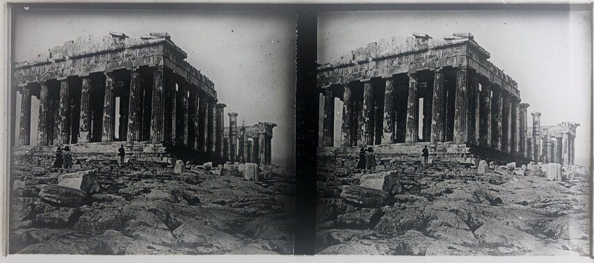 View of Acropolis 007, Personal Glass, 1930
