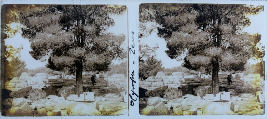 Views of Athens and roads 42, Personal Glass, 1930