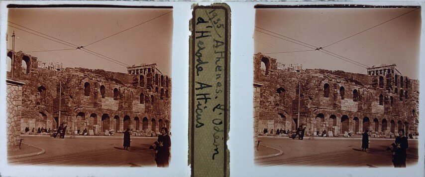 Herodus Atticus theatre, Personal, 1935, Greece