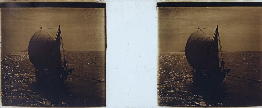 Boat near Syros, Personal, 1911, Greece