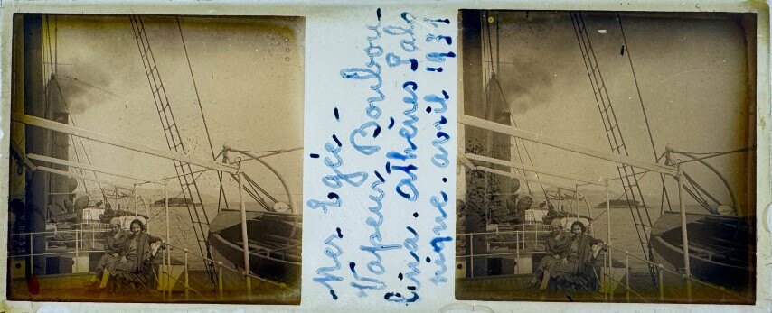On a cruise near Athens, 1931, Greece