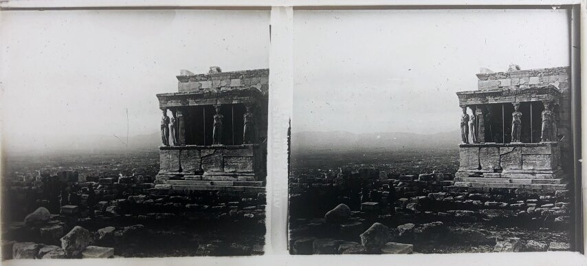 Views of Athens and roads 13, Personal Glass, 1930