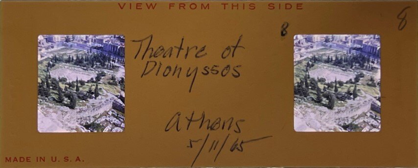 Theatre of Dionysos 11 May 1965, Athens - Realist, Greece.jpg