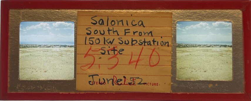 Salonica South from 150KW substation,Greece, 1952, Personal Realist