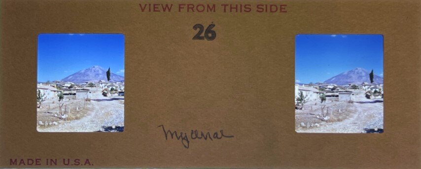 Mycenae View 1, Greece, 1955, Personal Realist