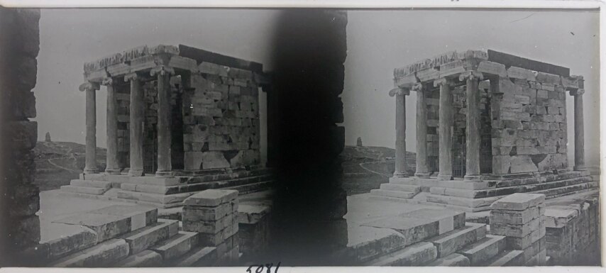 View of Acropolis 008, Personal Glass, 1930