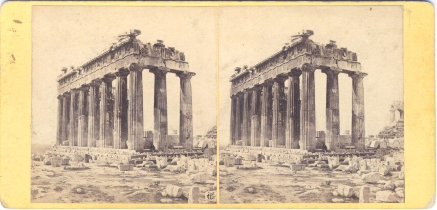 Parthenon from Frank Good, Athens 1880