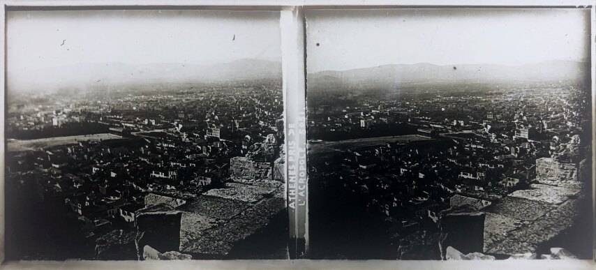 Views of Athens and roads 15, Personal Glass, 1930