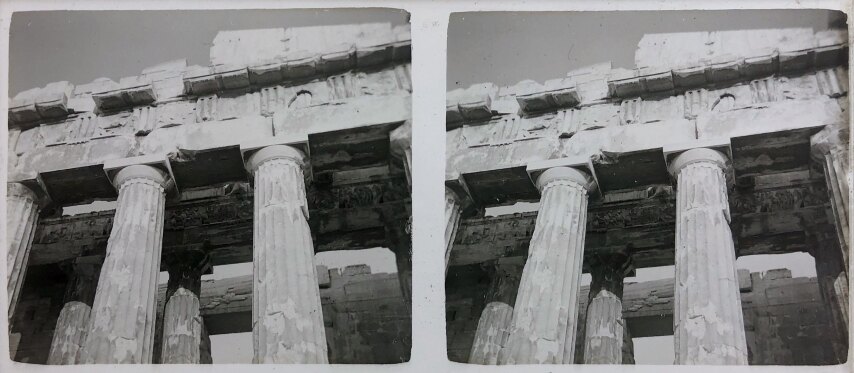 View of Acropolis 033, Personal Glass, 1930
