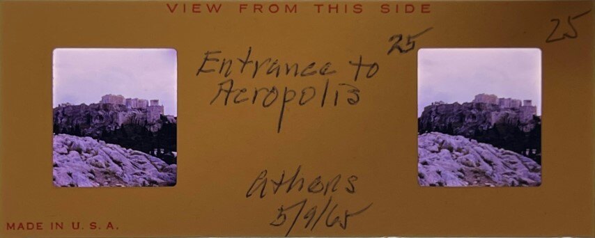 Entrance of Acropolis 5 May 1965, Athens - Realist, Greece.jpg