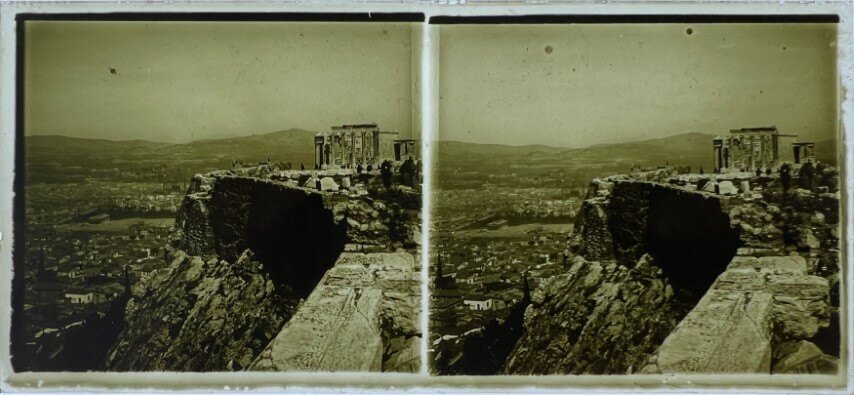 General view of Athens and Thision from Acropolis, Greece, 1900