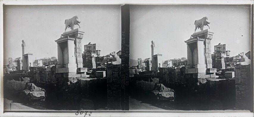 Views of Athens 008, Personal Glass, 1930