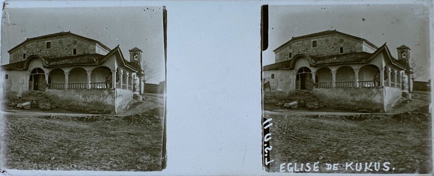 Churchs at Kukus - Kilkis, Greece 1920