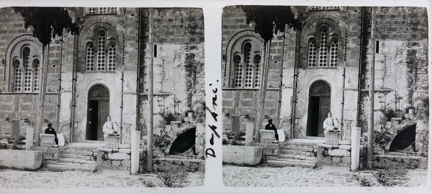 Views of Athens, Daphni, Personal Glass, 1930