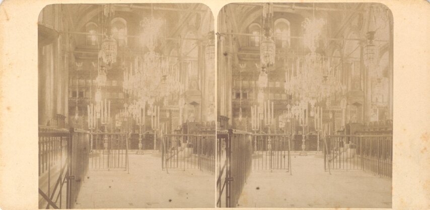 Saint George Church at Constantinoupoli, 1900, Greece
