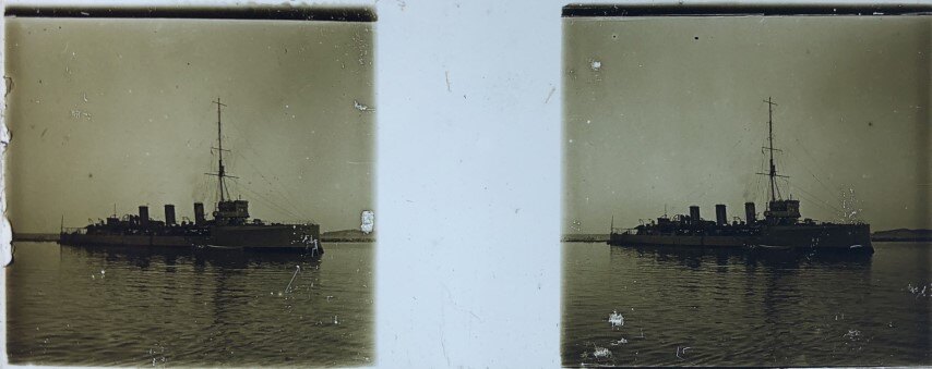 Ship at Syros port, Personal, 1911, Greece