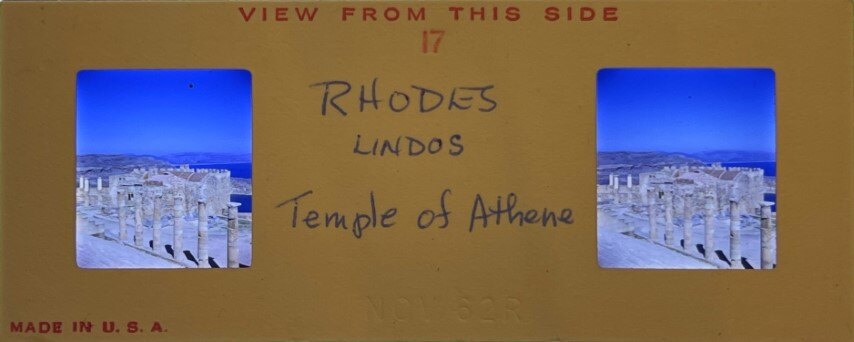 Rhides Lindos,Greece, 1962, Personal Realist