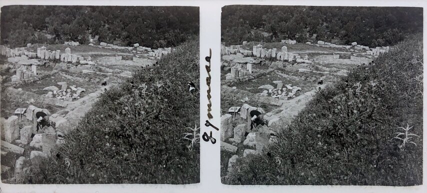 Views of Delphi 029, Personal Glass, 1930