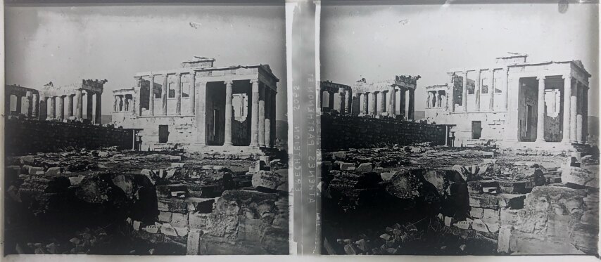 View of Acropolis 006, Personal Glass, 1930