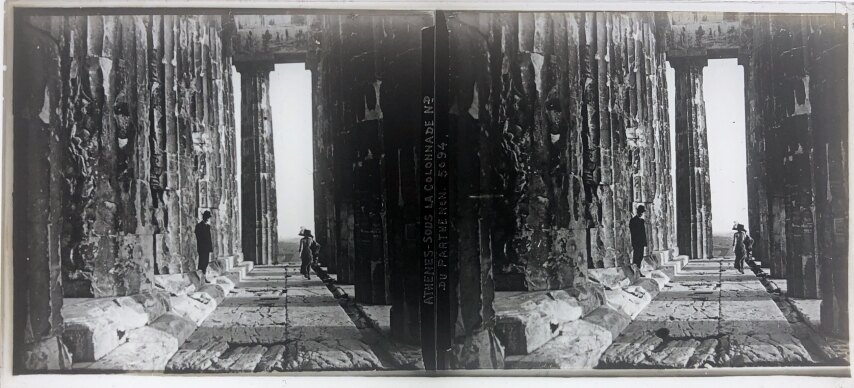 Views of Athens and roads 06, Personal Glass, 1930