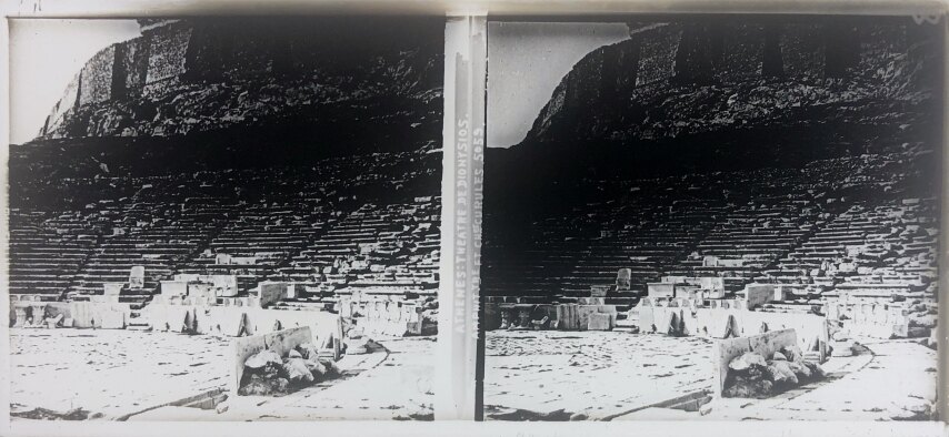Views of Athens and roads 14, Personal Glass, 1930