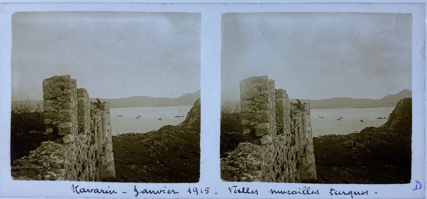 Navarino, Paleokastro 3, January 1915, Greece