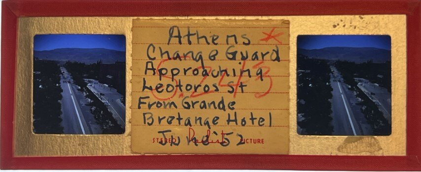 Change of Royal guard from Grande Bretagne, Athens,Greece, 1952, Personal Realist